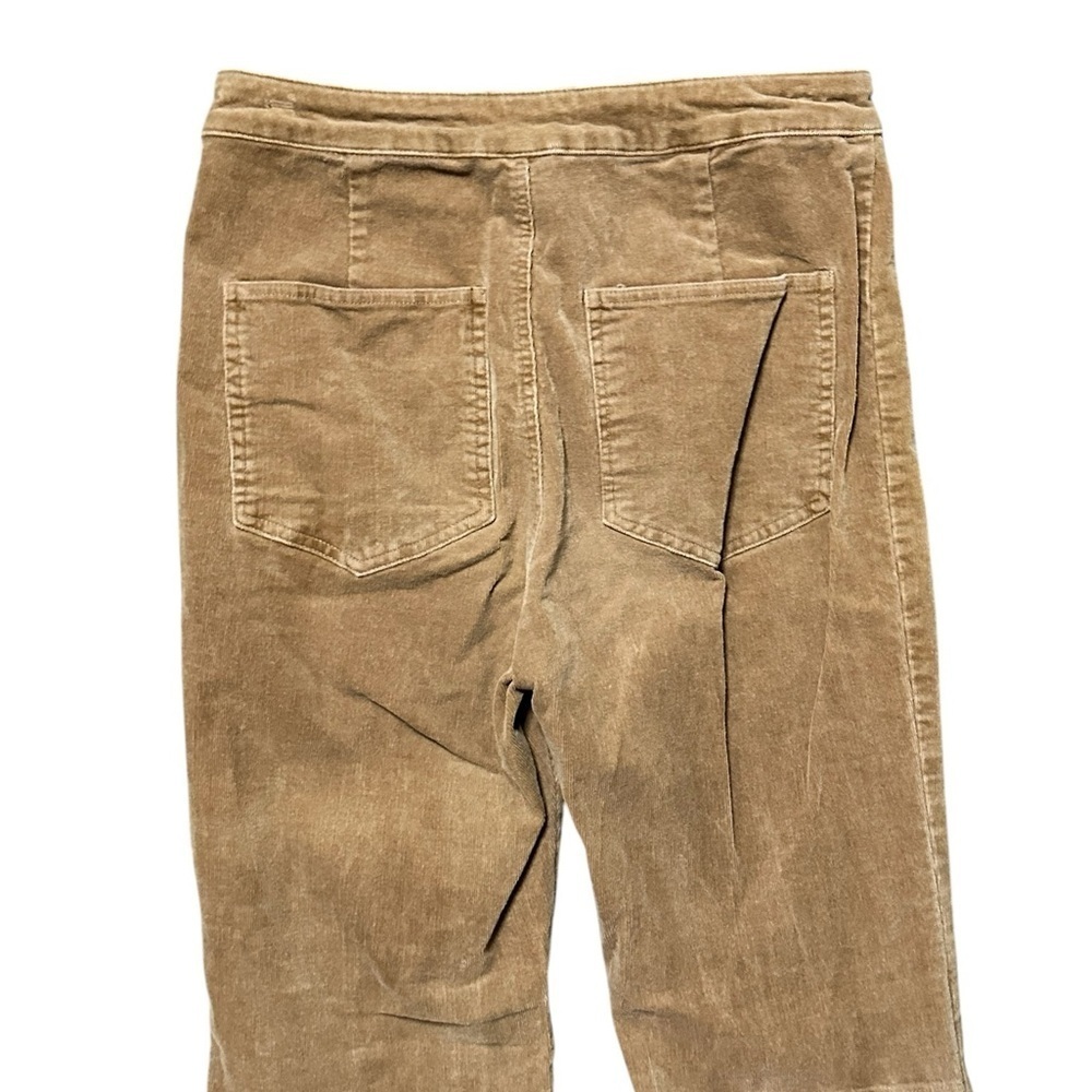 By Together Boutique Tan Corduroy Flare Pants Size Small - Picture 5 of 6